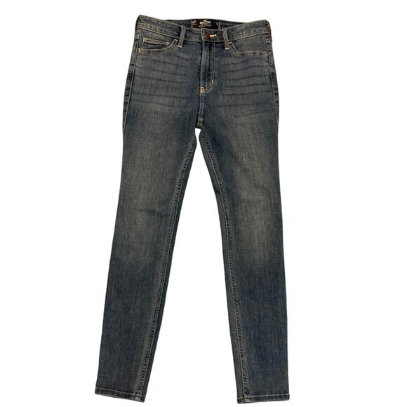 Hollister Denim - Hollister High Rise Super Skinny Blue Jeans Size 25S
